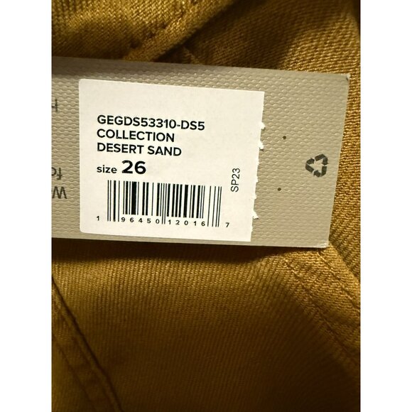 Hudson Women's Desert Sand Wide-Leg Pants Size 26 Cotton Blend Casual & Stylish - Picture 5 of 6